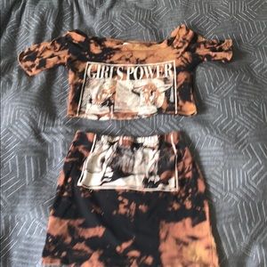 Fashion nova 2 piece set